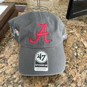 Brand 47 Clean Up grey hat, Alabama Rose Bowl Semi Final, Brand New.